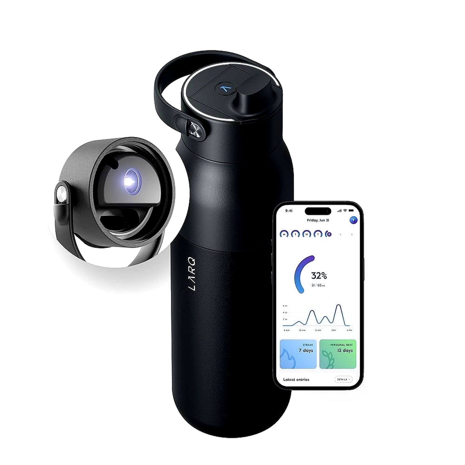 LARQ PureVis 2 bottle